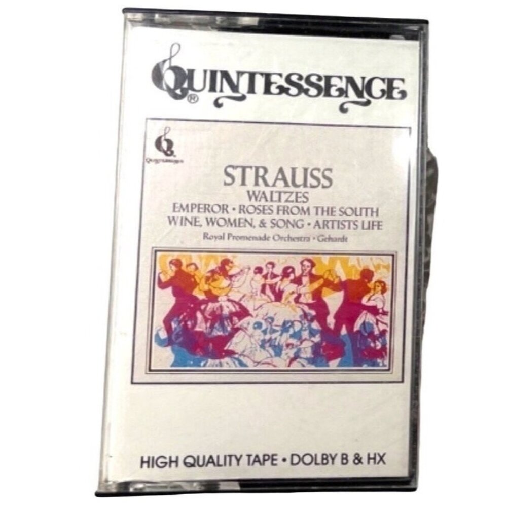 Strauss Waltzes Cassette Tape 1985 Intersound Royal Promenade Orchestra A233